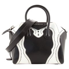 Givenchy Bicolor Brogues Antigona Bag Leather Mini