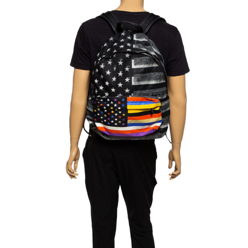 black american flag backpack