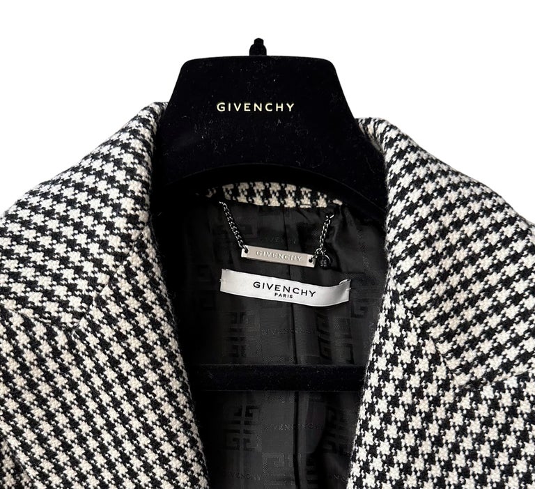 Givenchy houndstooth coat top