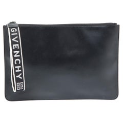 Givenchy Funda 4G de lona negra recubierta