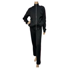 Givenchy Black Contrast Side Stripes Tracksuit Sz.M