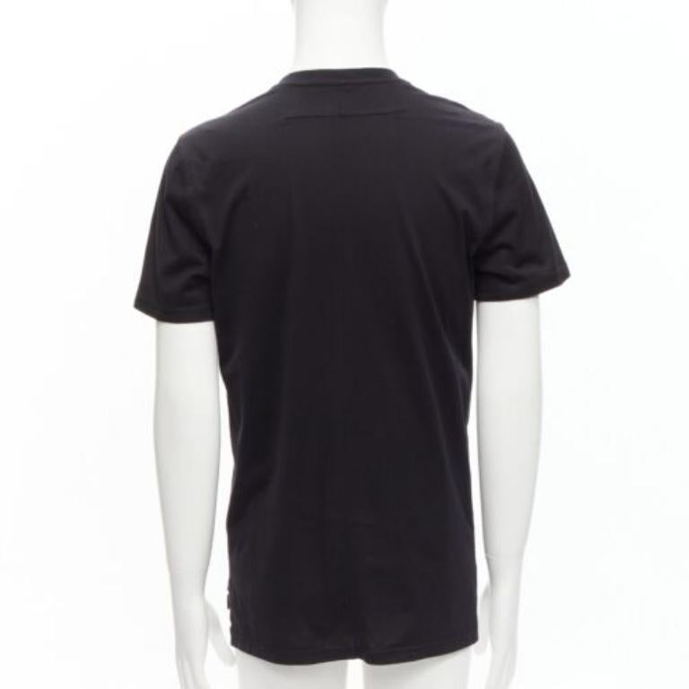 Men's GIVENCHY black cotton women portrait print crew neck tshirt M For Sale