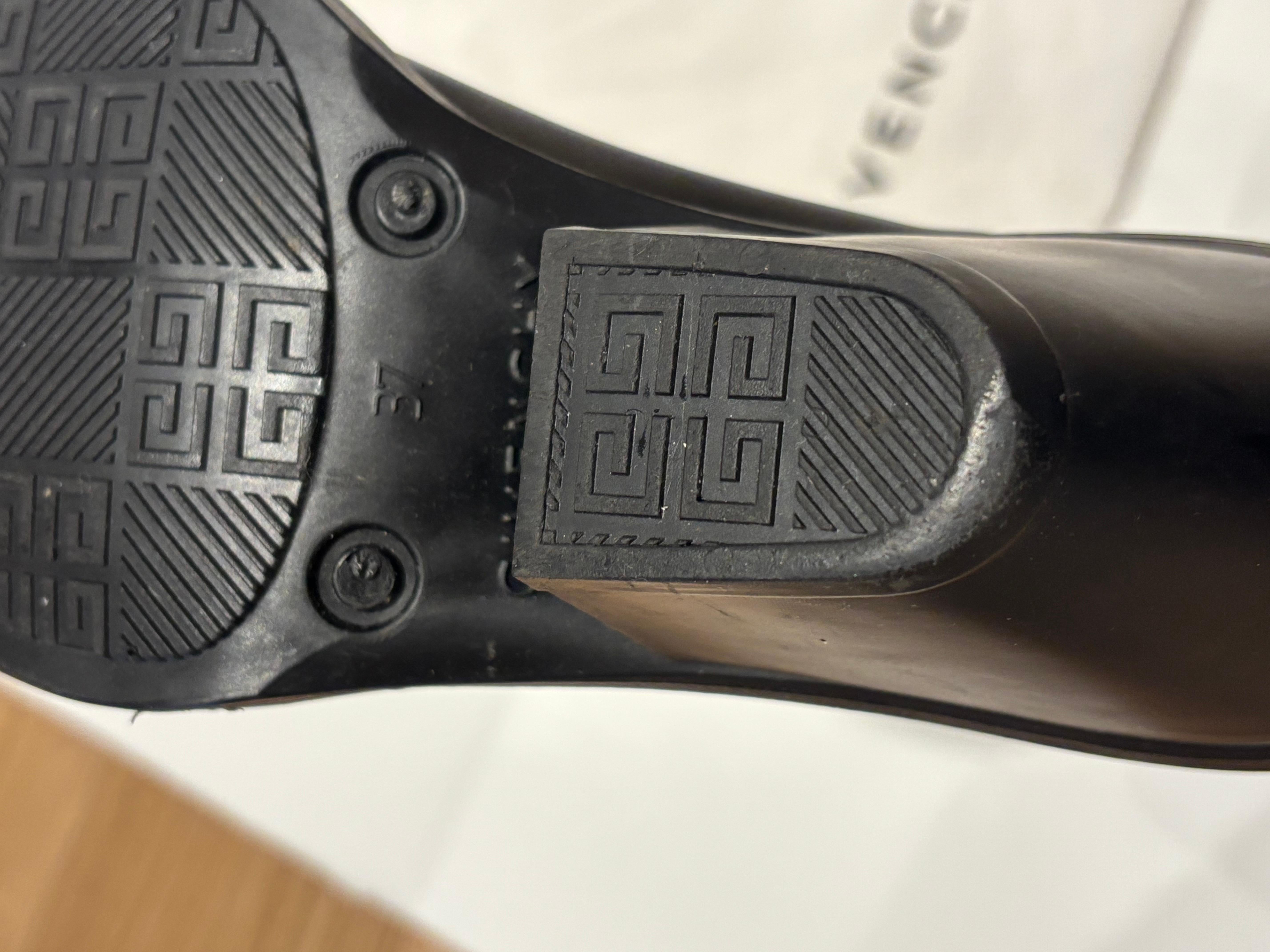Givenchy  Botas de goma negras 