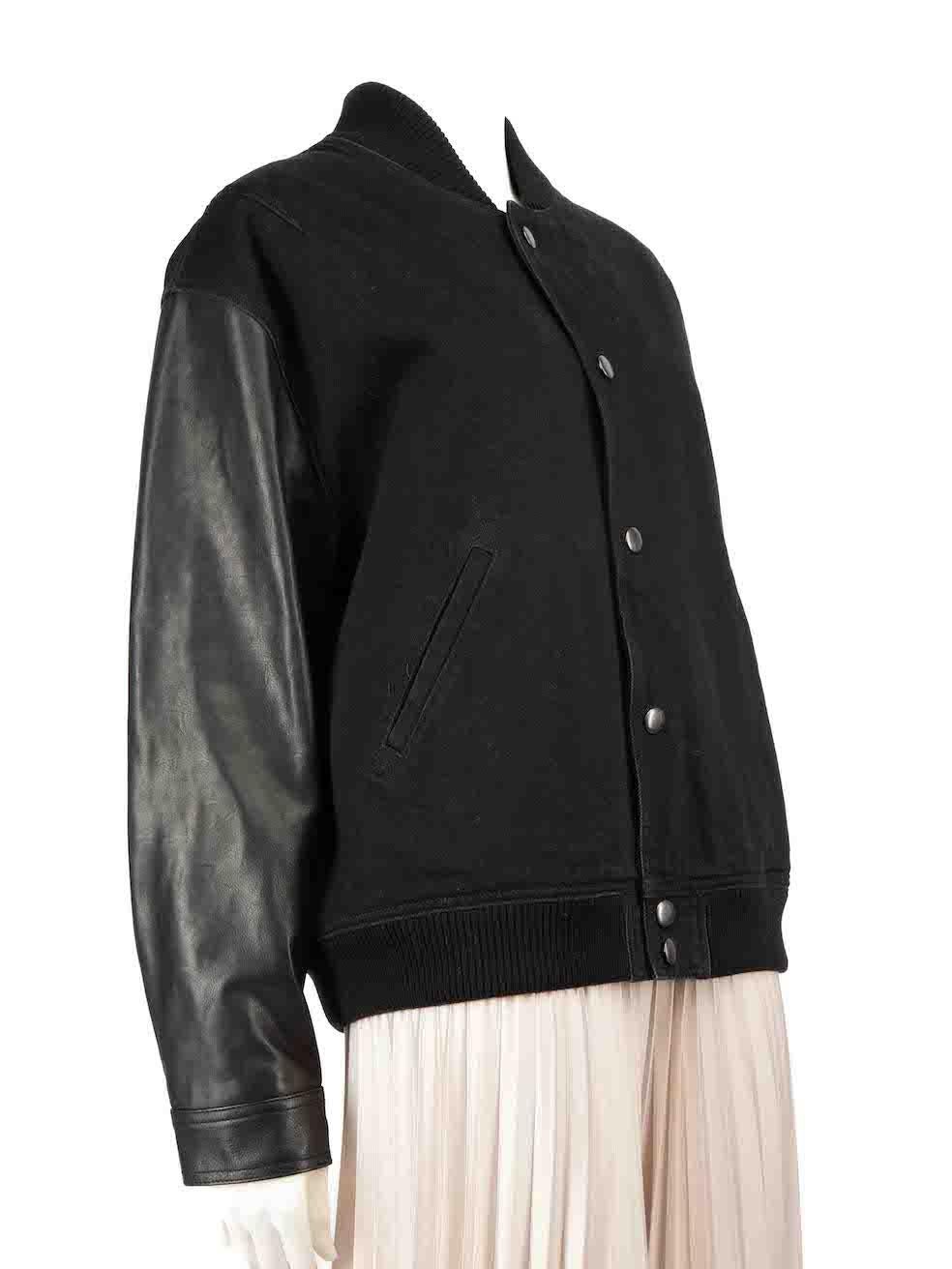 CONDITION is Never worn, with tags. No visible wear to jacket is evident. However, due to poor storage, there is a small scratch on the left underarm and tarnishing to both cuff buttons on this new Givenchy designer resale item.
 
 
 
 Details
 
 
