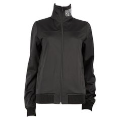 Givenchy Black Embroidered High Collar Jacket Size M