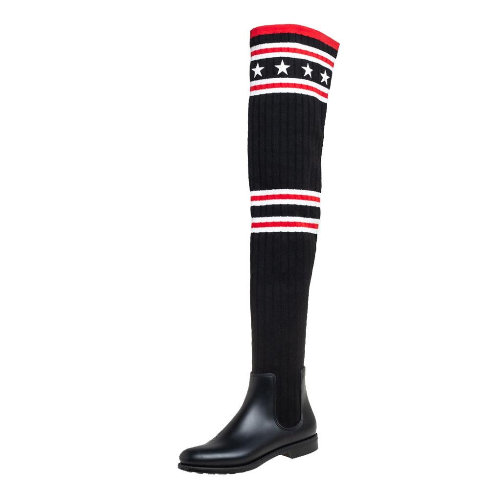 Givenchy long cheap sock boots