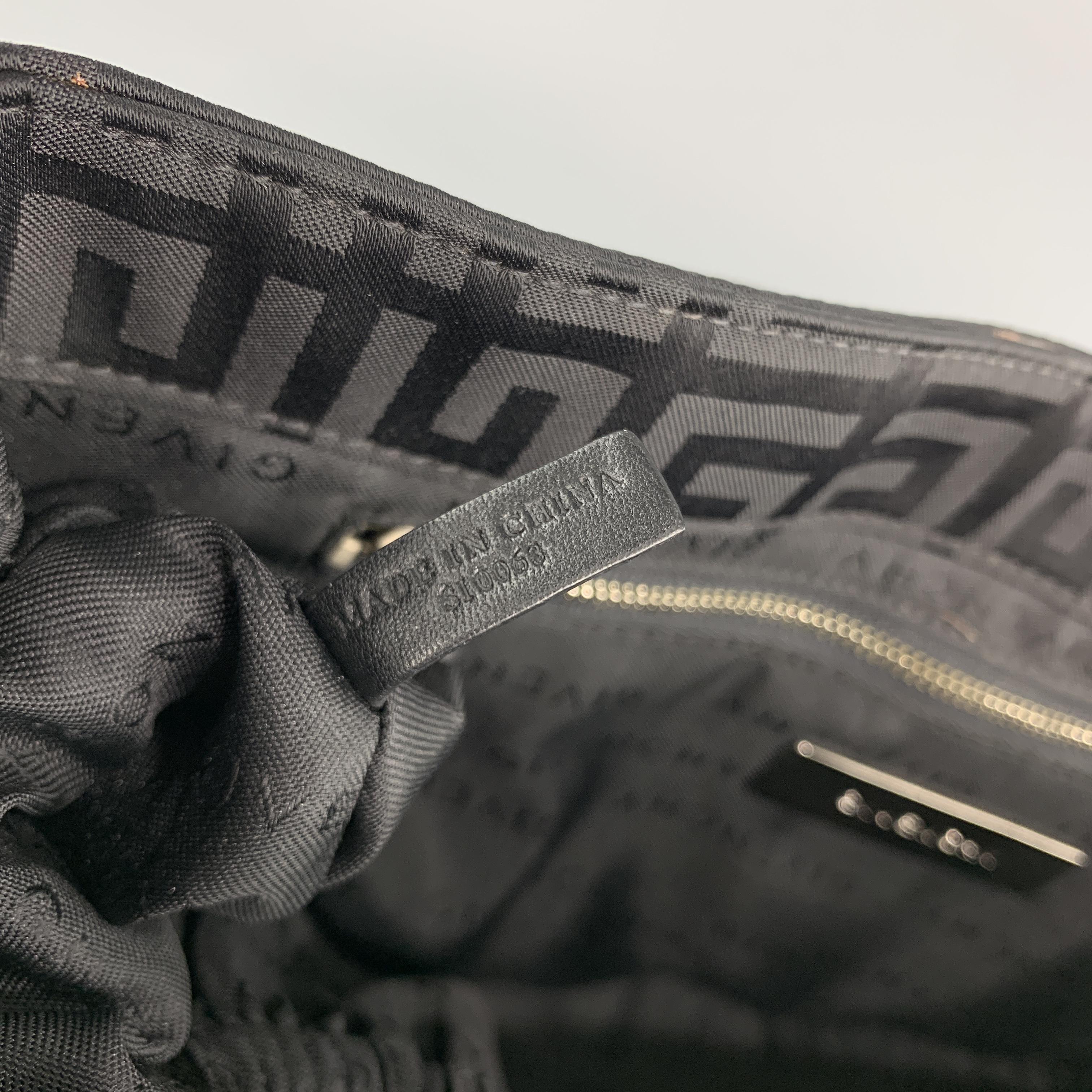 GIVENCHY Black G Monogram Nylon Shoulder Bag 3