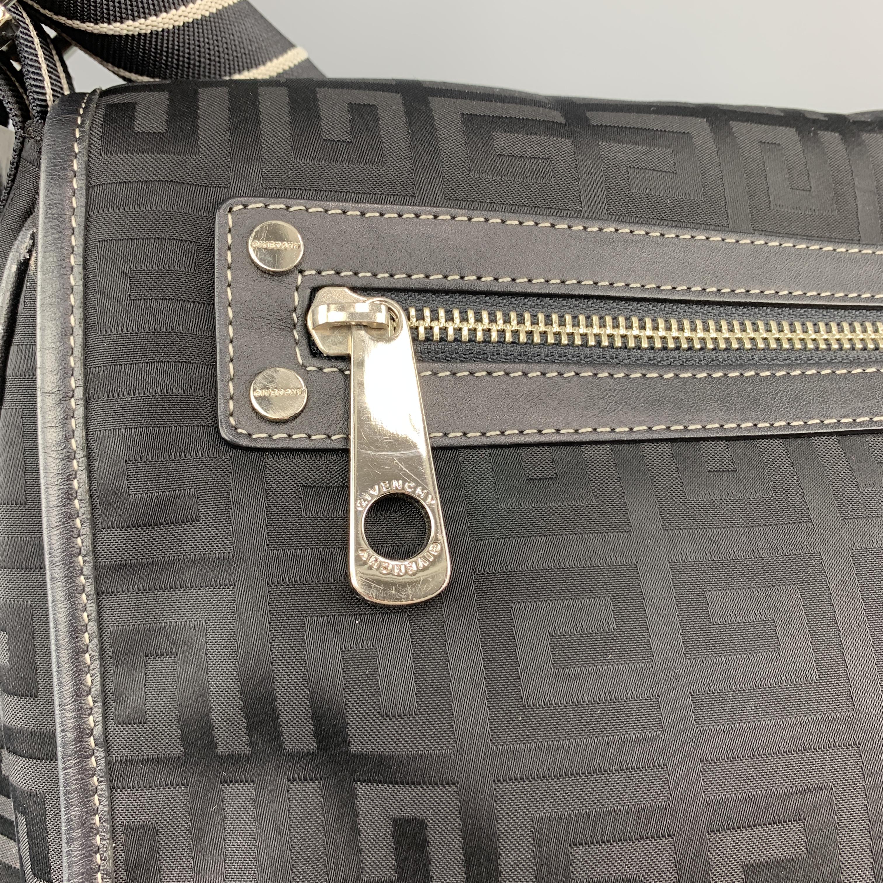 GIVENCHY Black G Monogram Nylon Shoulder Bag In Excellent Condition In San Francisco, CA