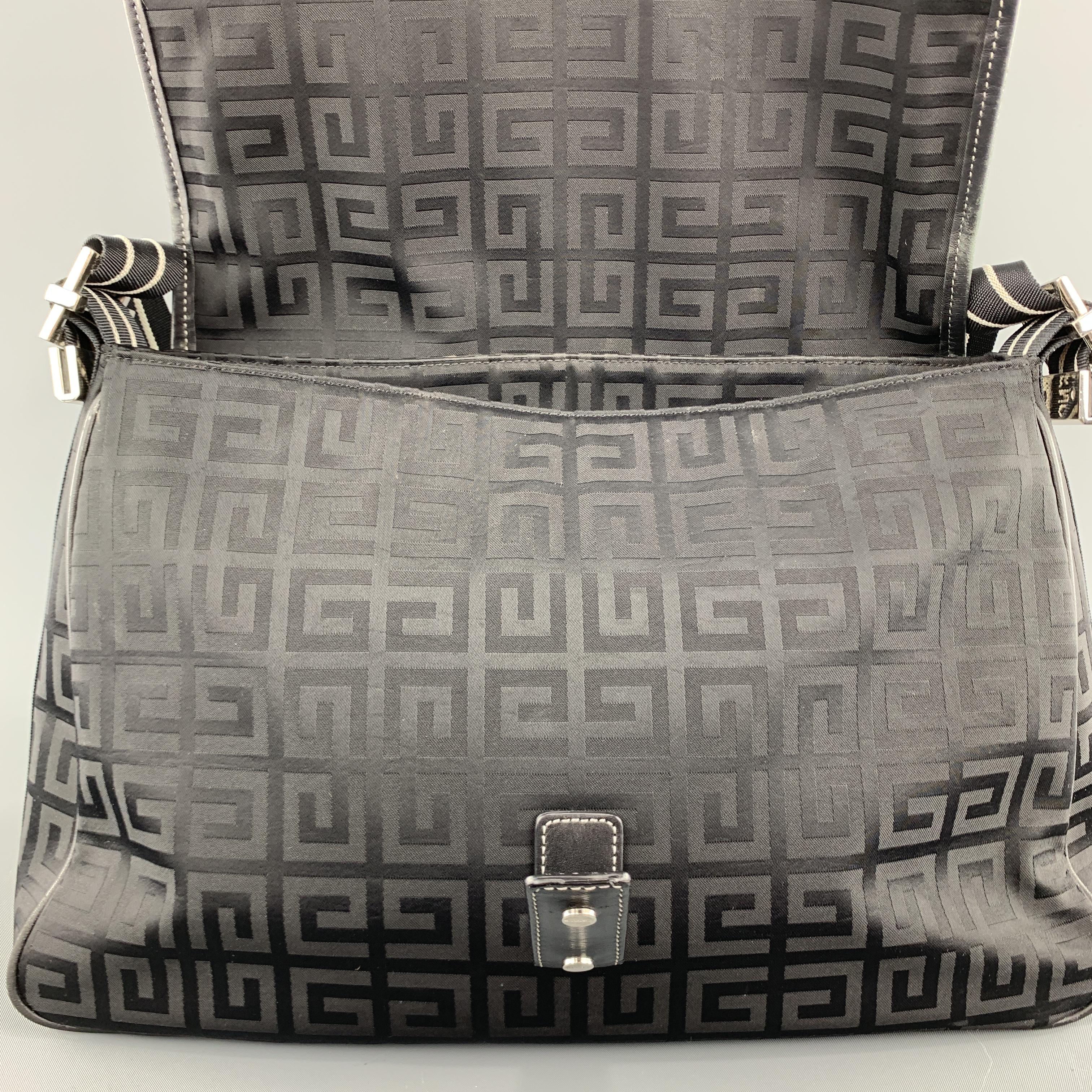 Women's GIVENCHY Black G Monogram Nylon Shoulder Bag