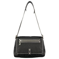 GIVENCHY Black G Monogram Nylon Shoulder Bag