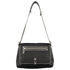 GIVENCHY Black G Monogram Nylon Shoulder Bag