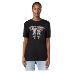 Camiseta Givenchy Negra Logotipo Estampado Gráfico Talla XXL