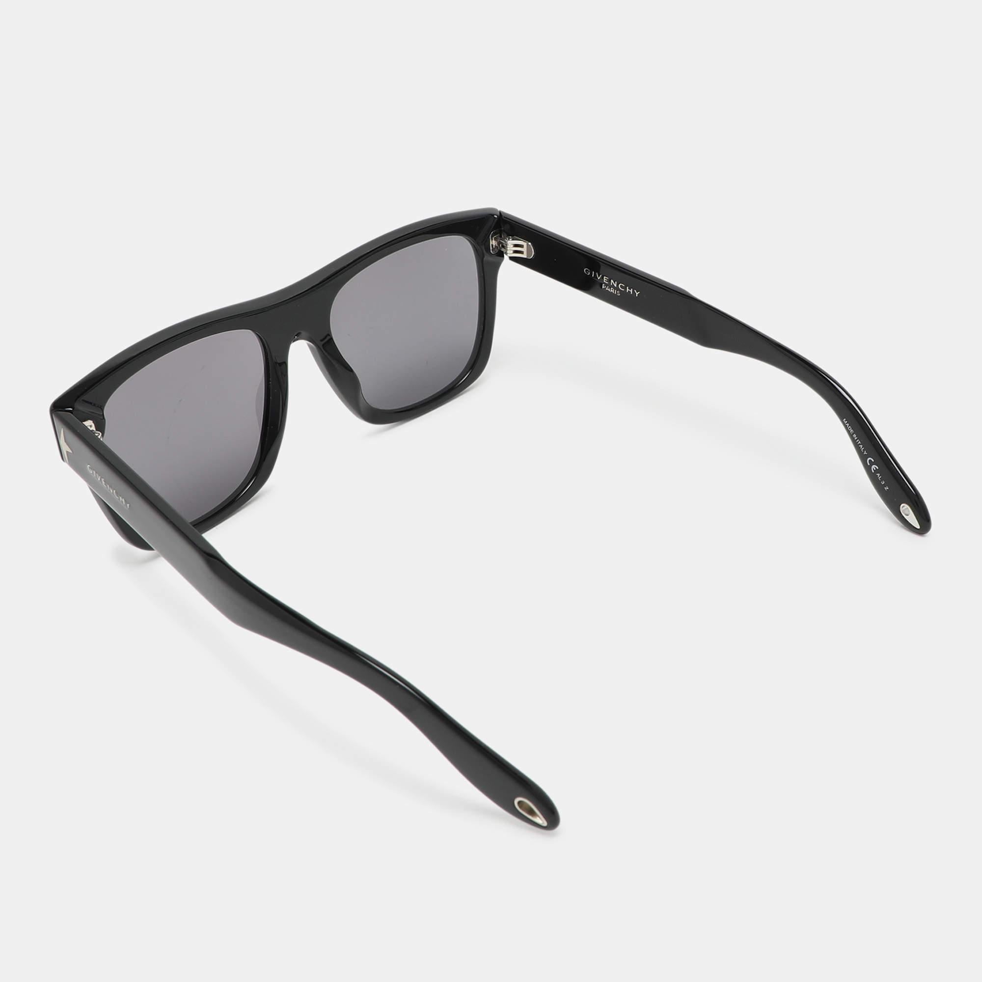 Men's Givenchy Black GV 7011/S Polarized Square Sunglasses