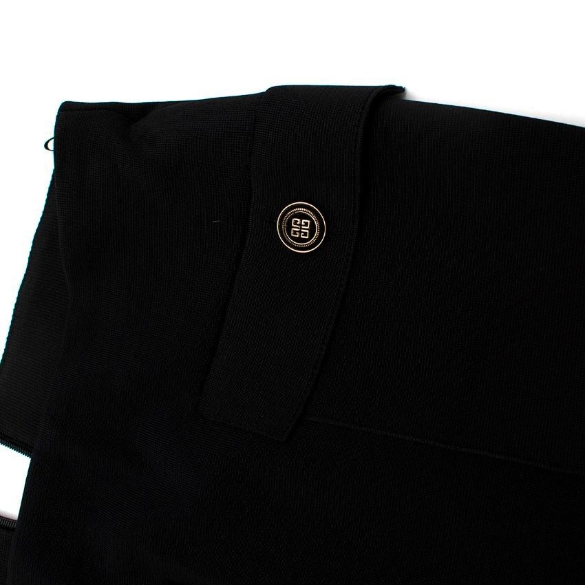 Givenchy Black High Waisted Pencil Skirt - US 4 In Excellent Condition For Sale In London, GB