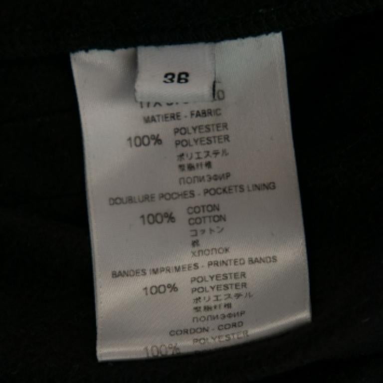 Women's Givenchy Black Jersey Logo Tape Trimmed Joggers S For Sale