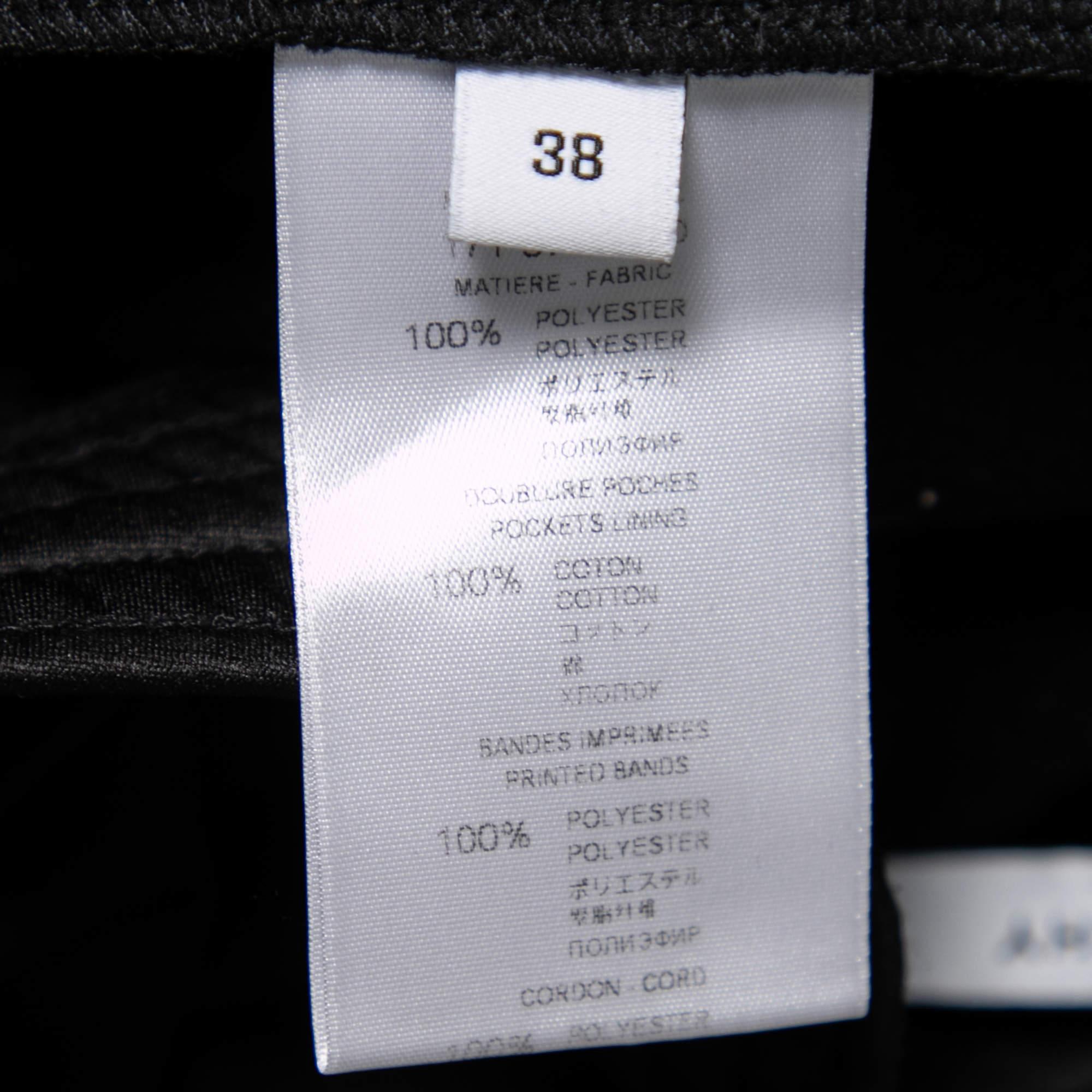 Givenchy Black Jersey Logo Tape Trimmed Joggers S For Sale 1