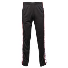 Givenchy Joggers mit schwarzem Jersey-Logo und Tapetenbesatz