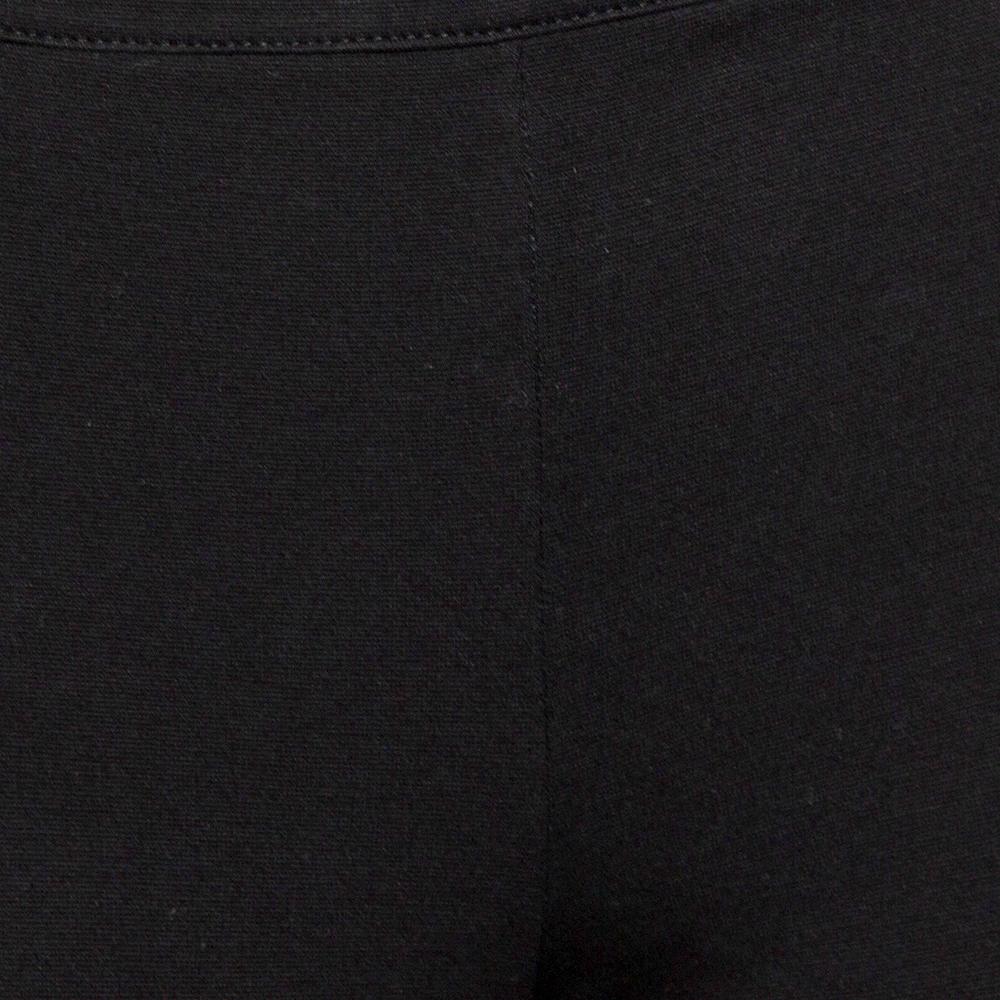 Givenchy Black Knit Side Strip Detail Leggings M In Excellent Condition For Sale In Dubai, Al Qouz 2