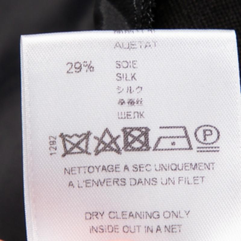 Givenchy Black Knit Zip Front Leggings M For Sale 1