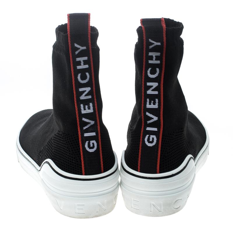 givenchy knitted mid sneakers