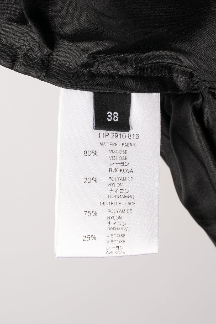 Givenchy, schwarzes Spitzenkleid, 2011 im Angebot 5