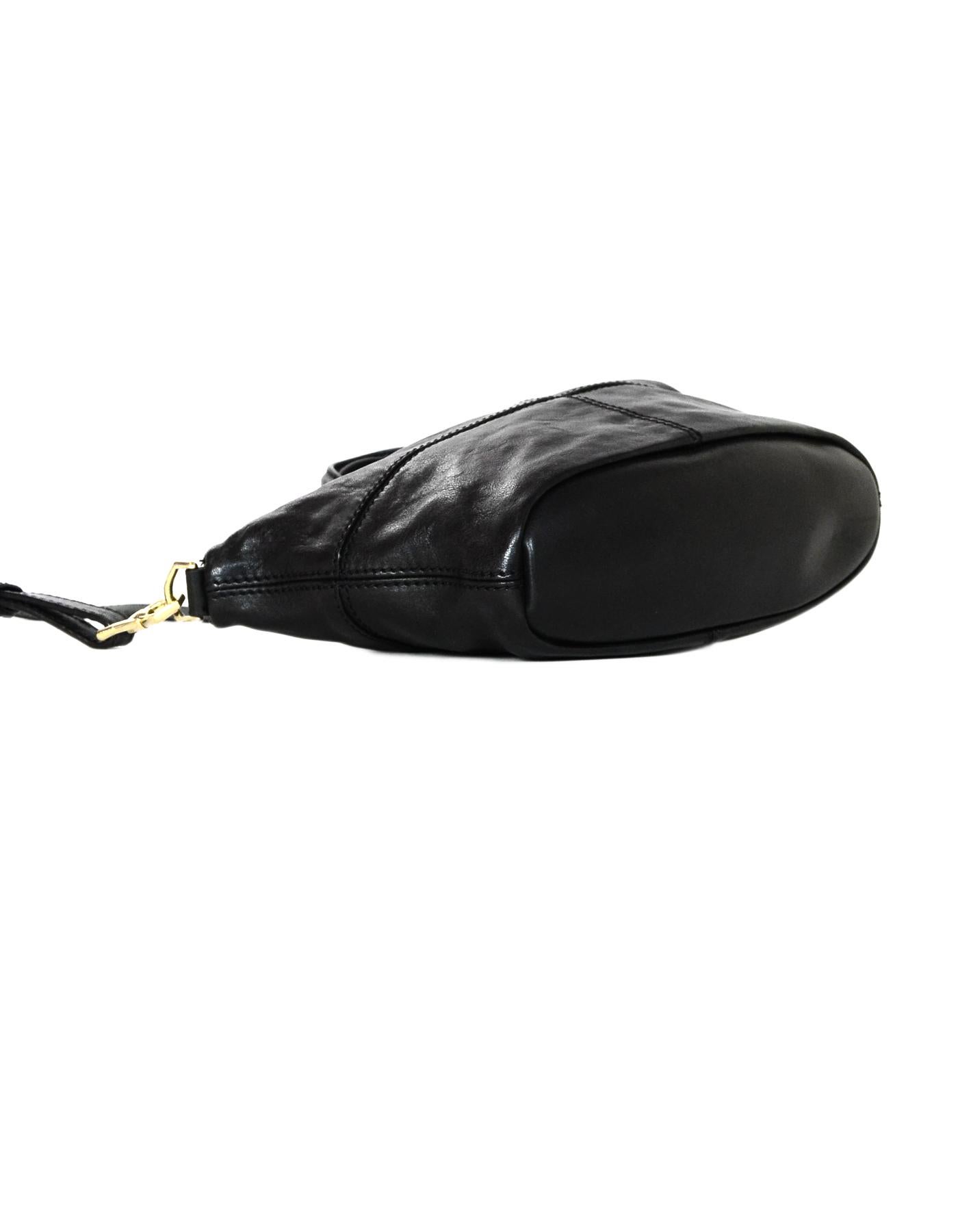 Givenchy Black Lambskin Leather Micro Nightingale Crossbody Bag 1