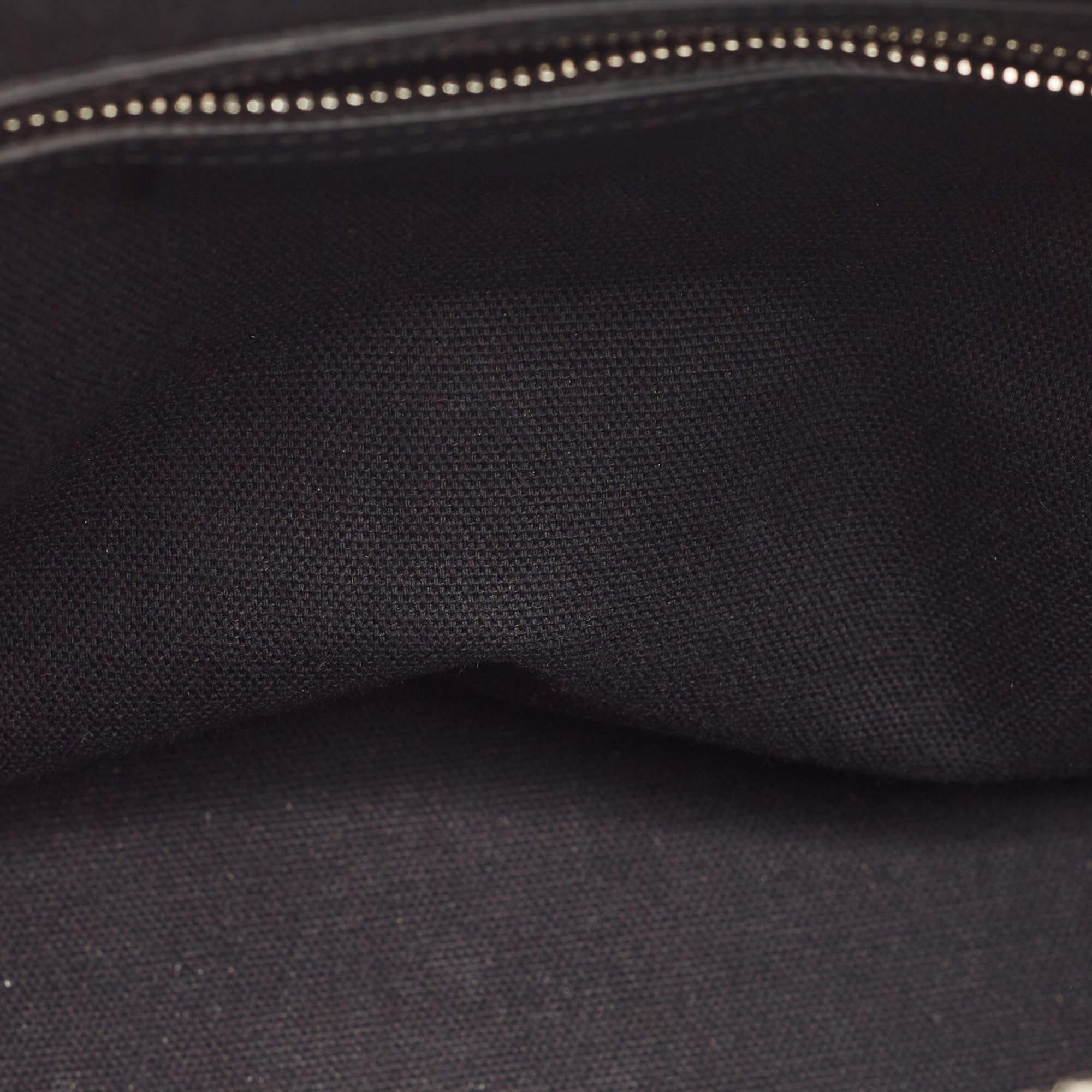Women's Givenchy Black Leather and Velvet Small Devore Antigona Satchel