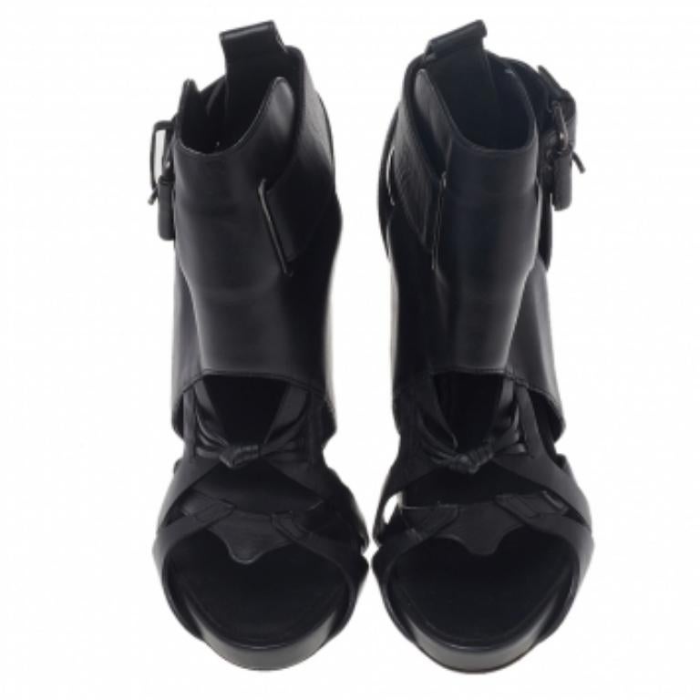 Givenchy - Stivaletti alla caviglia in pelle nera - misura 36,5 1