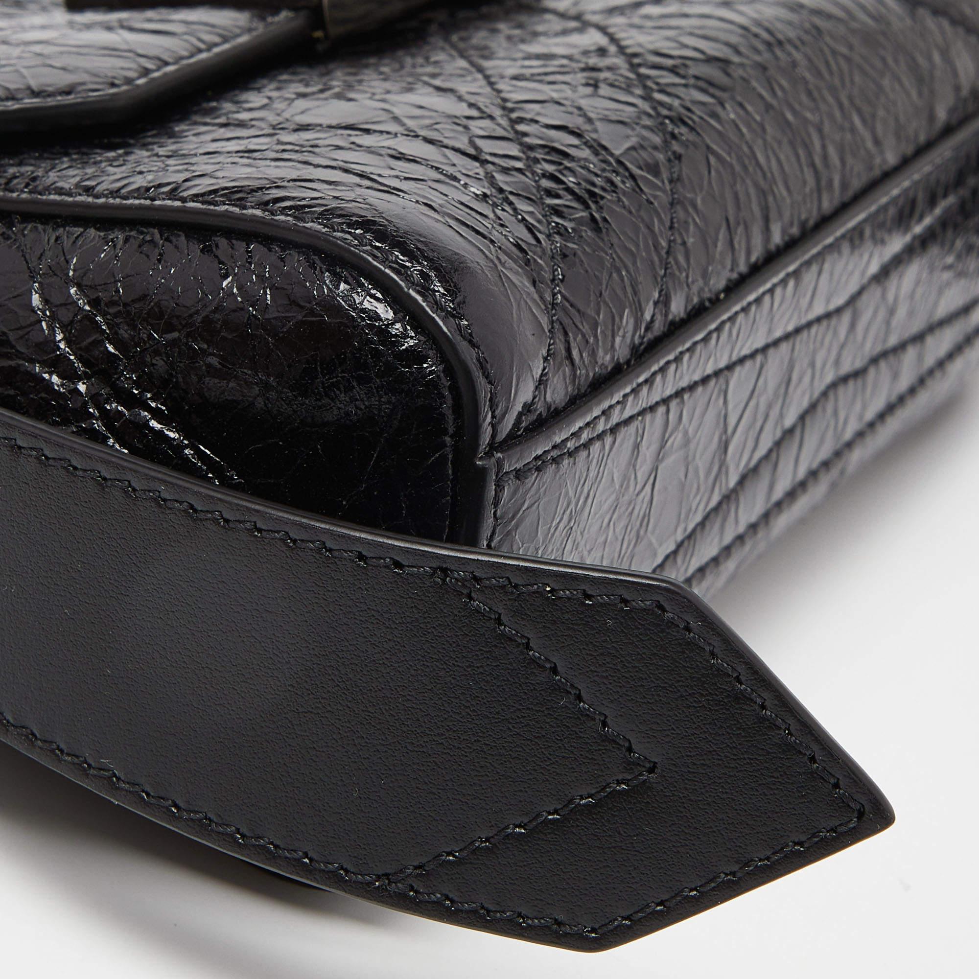 Givenchy Black Leather Belt Bag For Sale 4