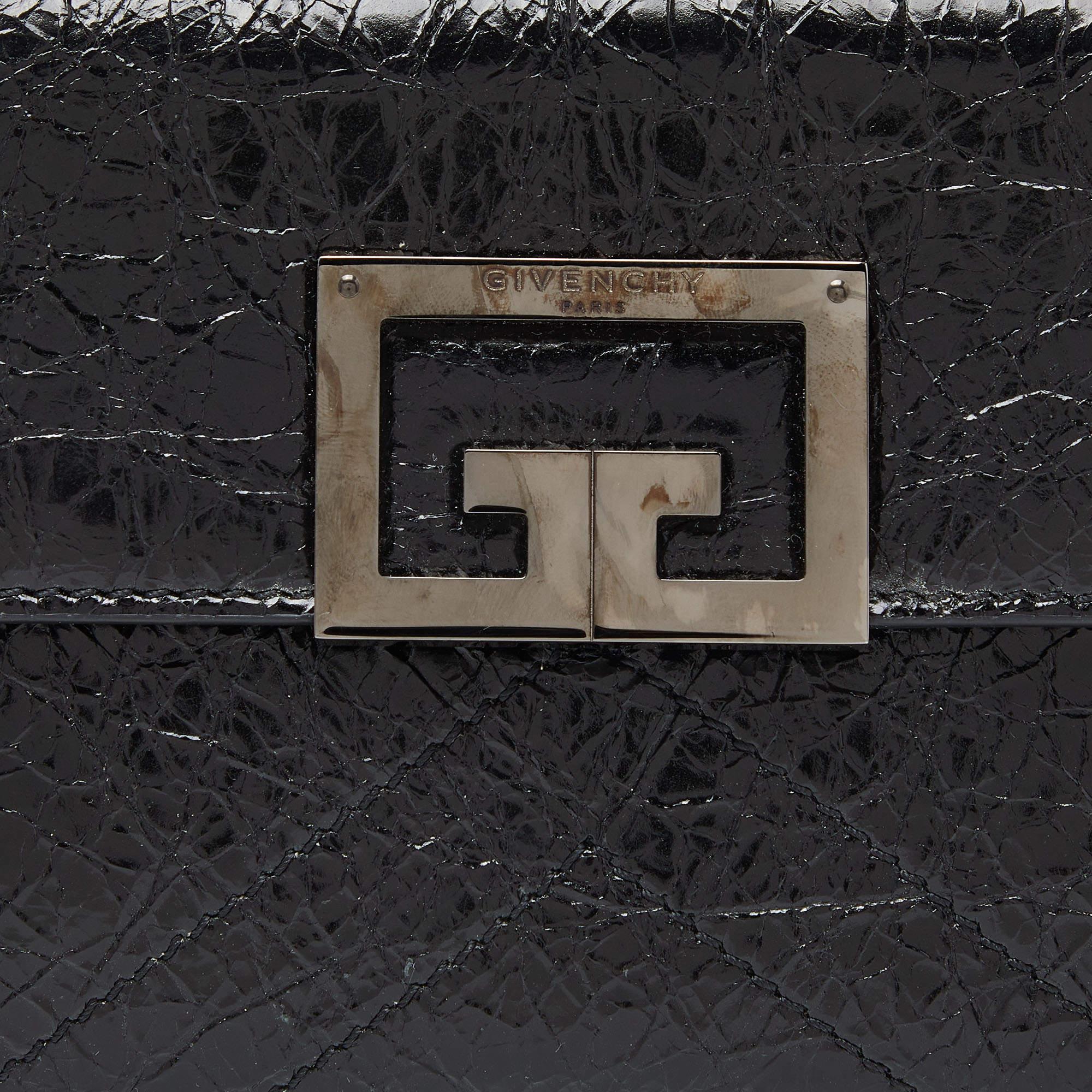 Givenchy Black Leather Belt Bag For Sale 5
