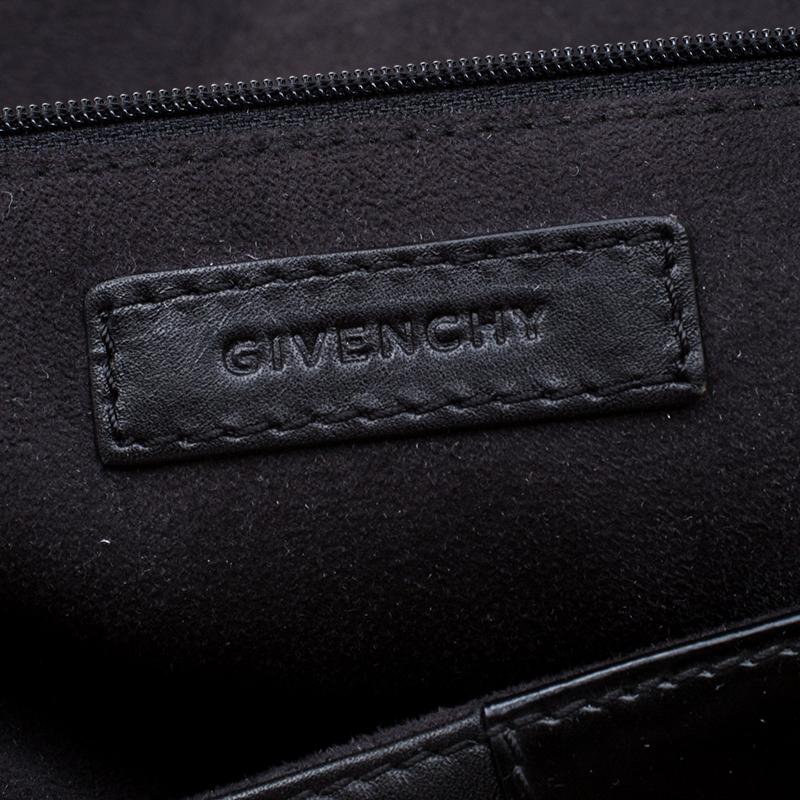Givenchy Black Leather Briefcase 2