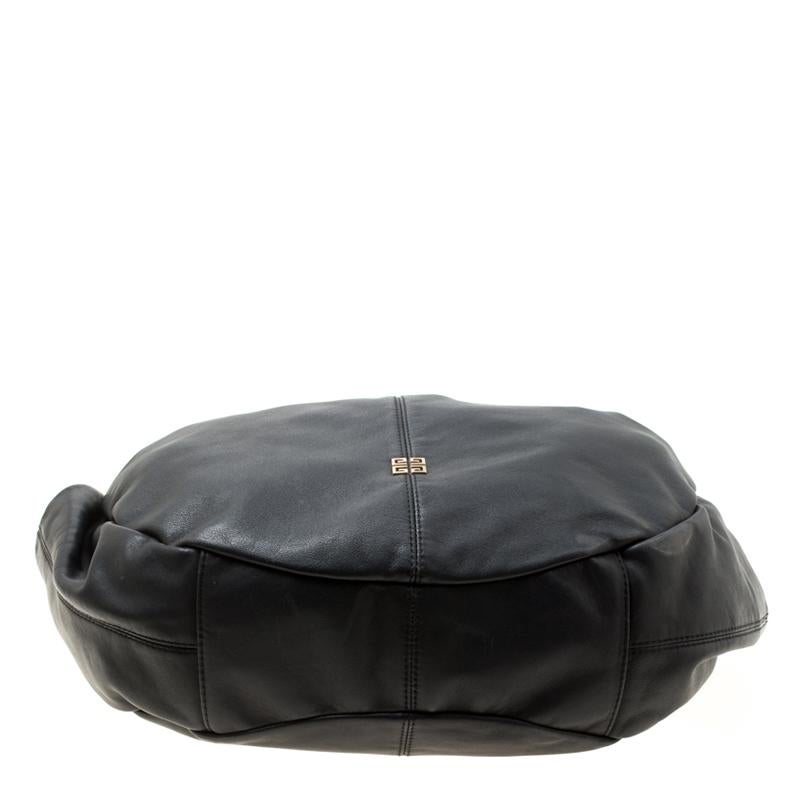 Givenchy Black Leather Hobo 1