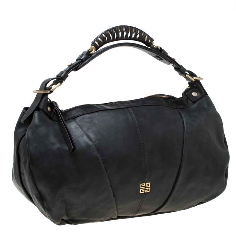 Women's Givenchy Black Leather Hobo