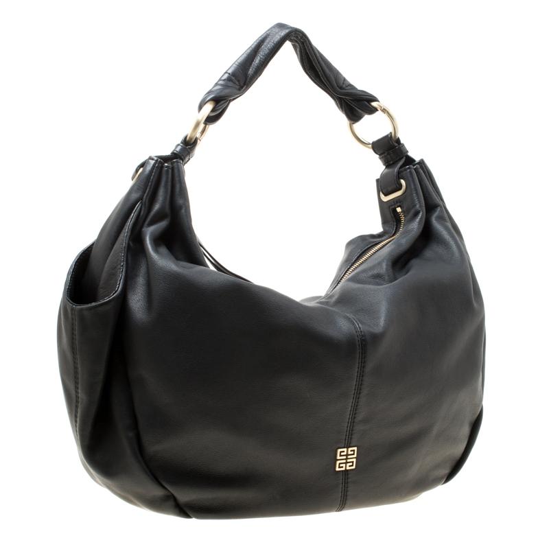 Women's Givenchy Black Leather Hobo