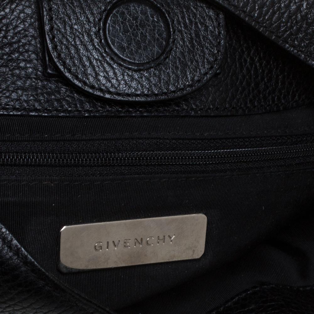 Givenchy Black Leather Hobo 5