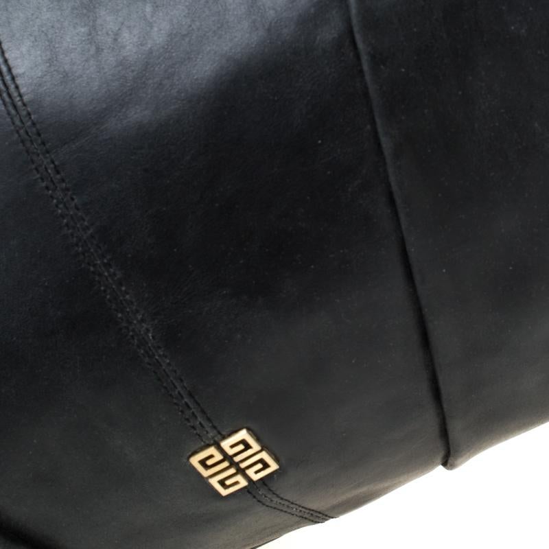 Givenchy Black Leather Hobo 5