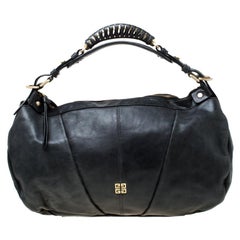 Givenchy Black Leather Hobo