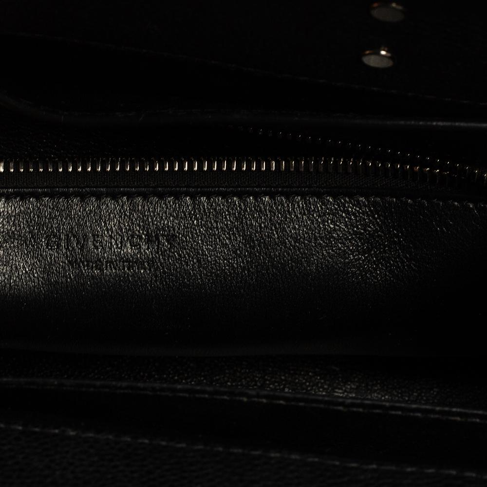 Givenchy Black Leather Horizon Tote 2