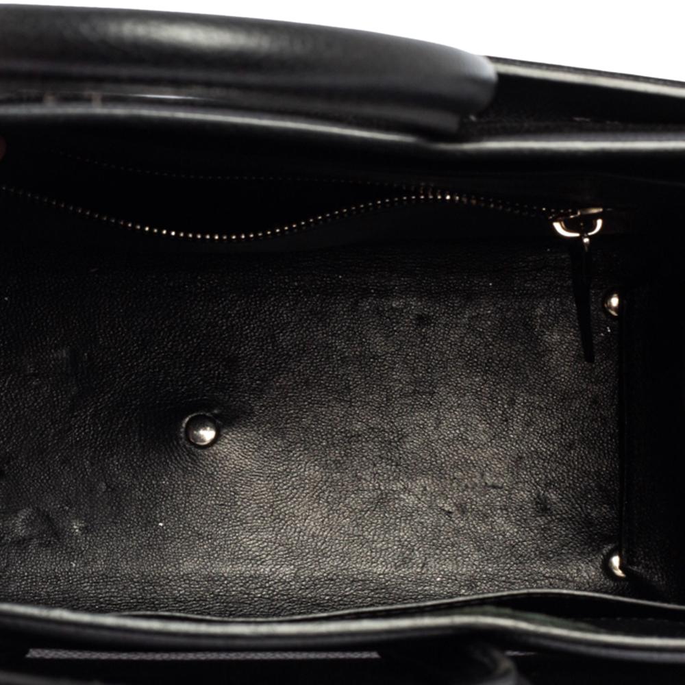 Givenchy Black Leather Horizon Tote 3