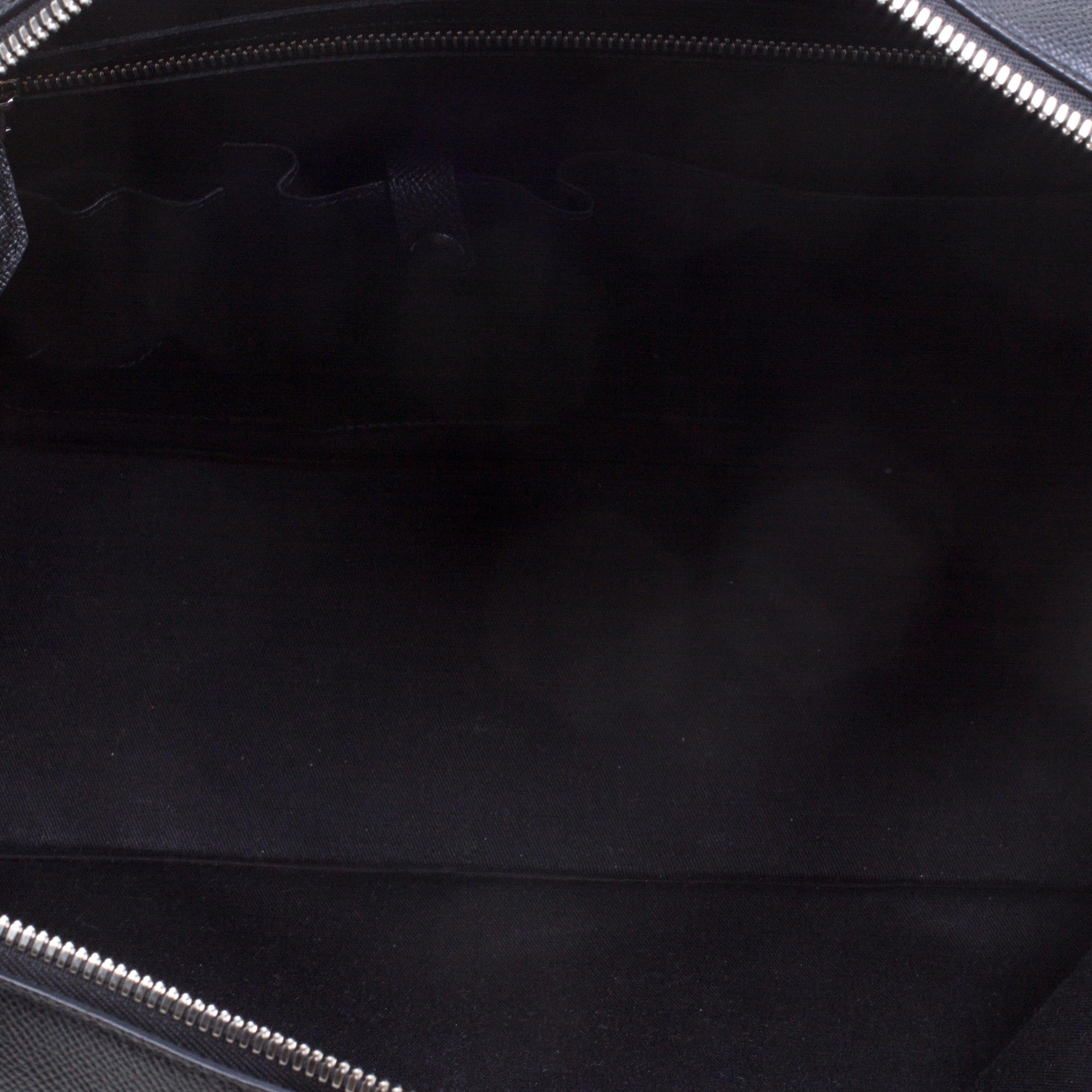 Givenchy Black Leather LC Briefcase 2