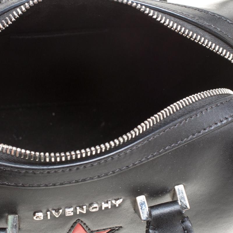 Givenchy Black Leather Lucrezia Star Bowler Bag 7