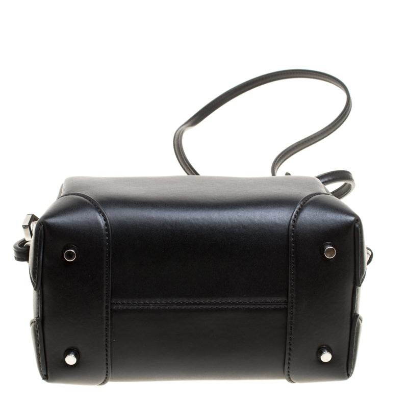 Givenchy Black Leather Lucrezia Star Bowler Bag 2