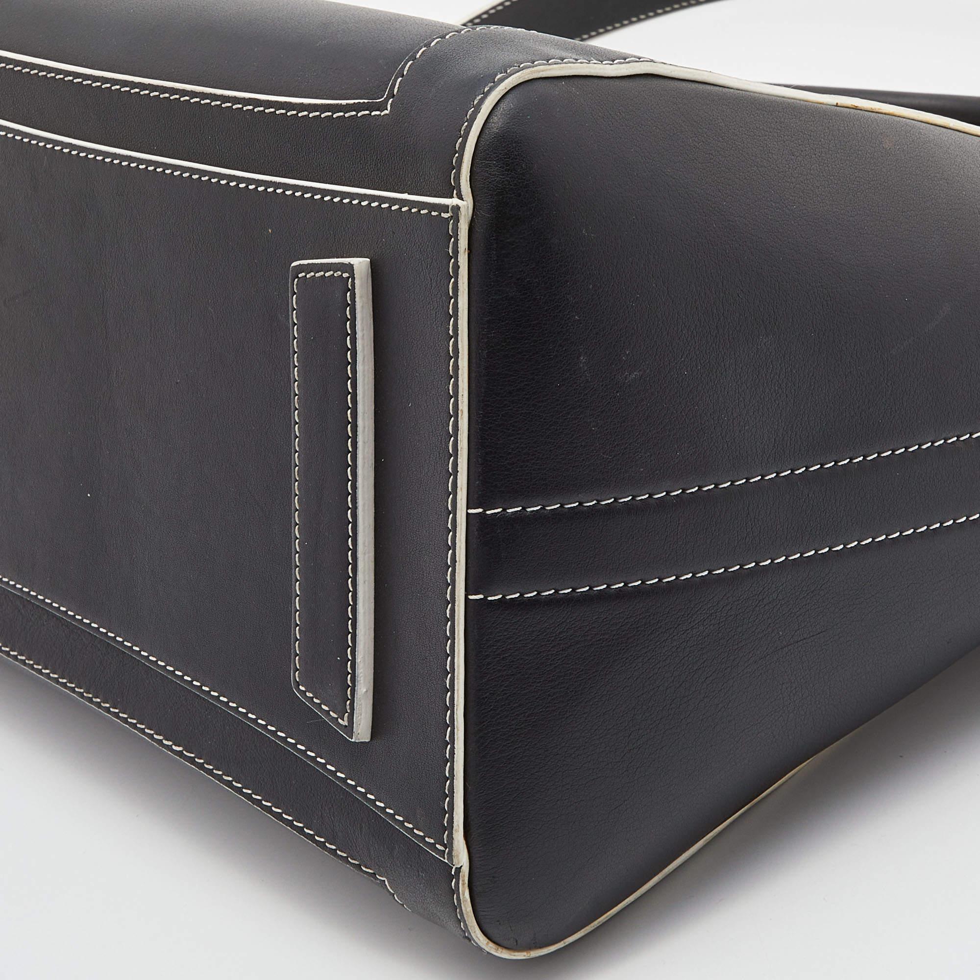 Givenchy Black Leather Medium Antigona Satchel 6