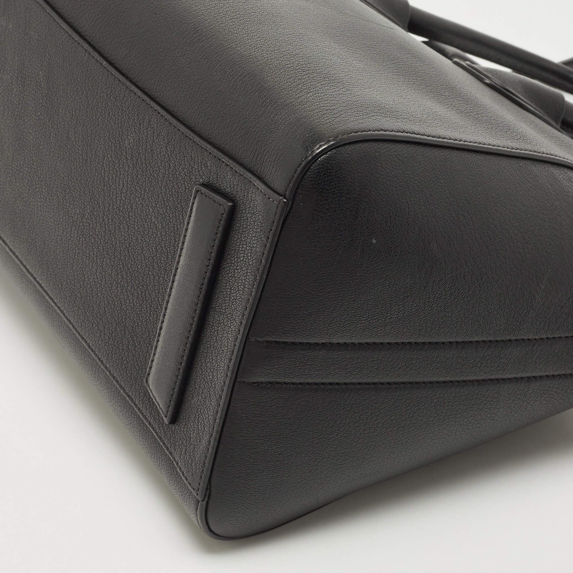 Givenchy Black Leather Medium Antigona Satchel 11