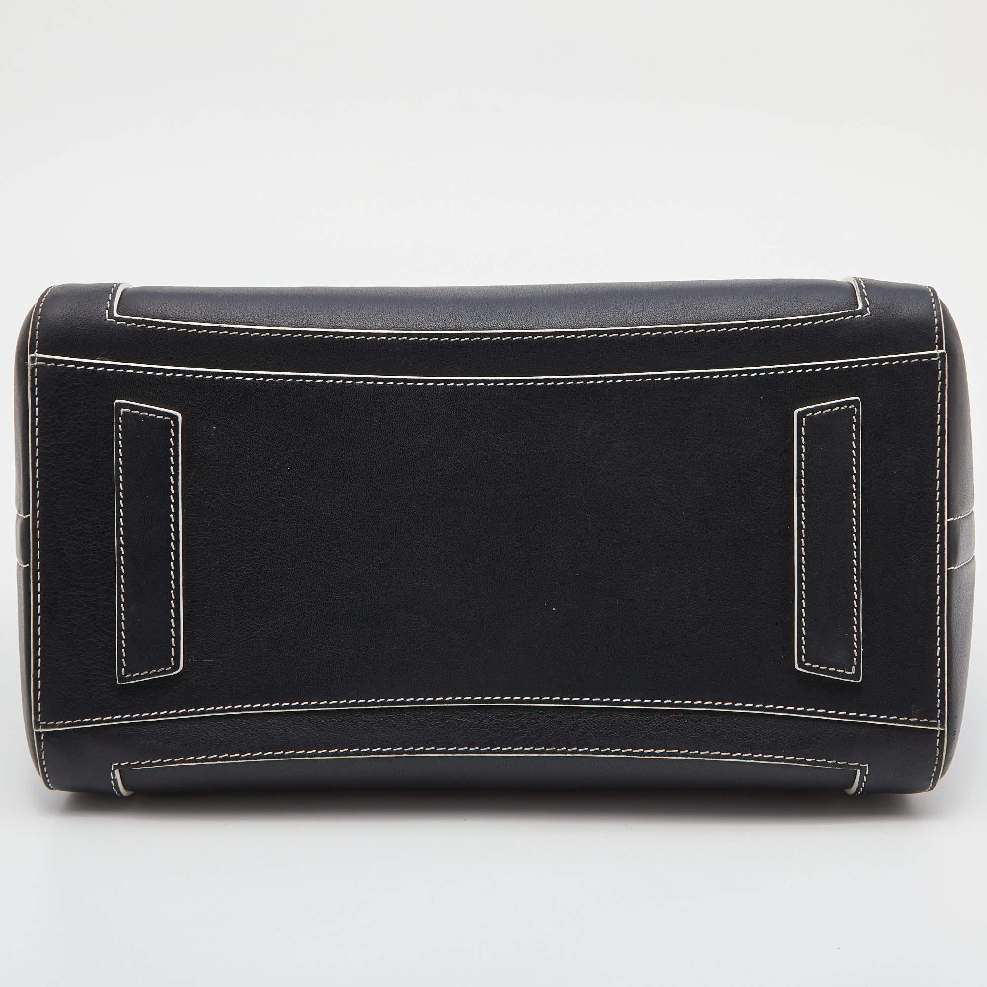 Givenchy Black Leather Medium Antigona Satchel 1