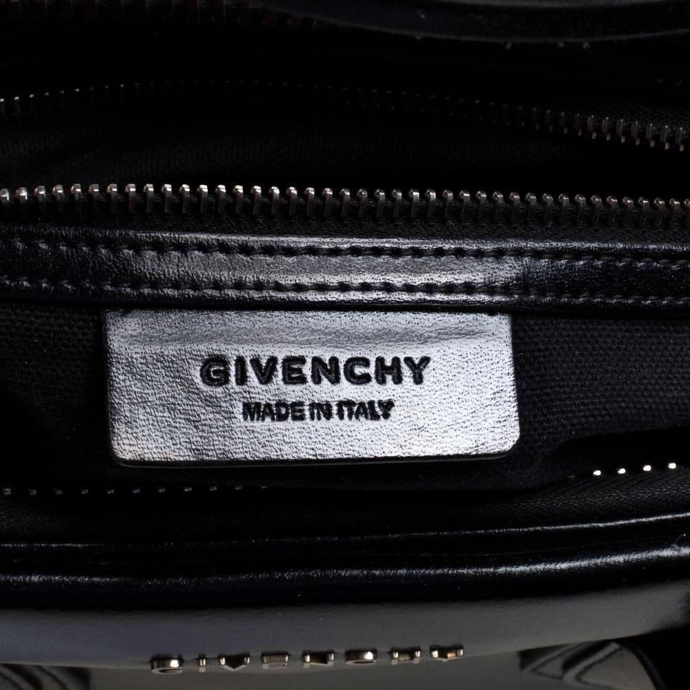 Givenchy Black Leather Medium Antigona Satchel 4
