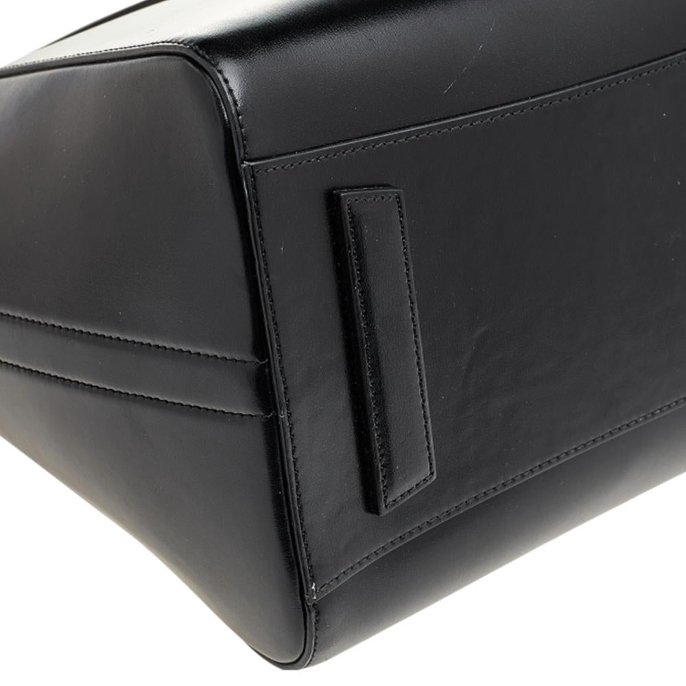 Givenchy Black Leather Medium Antigona Satchel 5