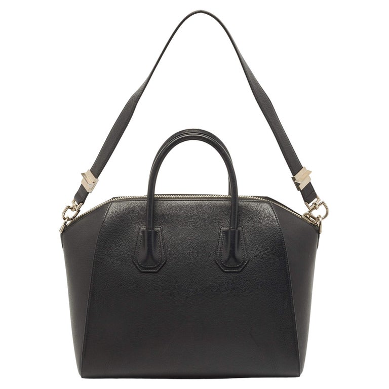 Lot - Vintage Givenchy Handbag Black Leather