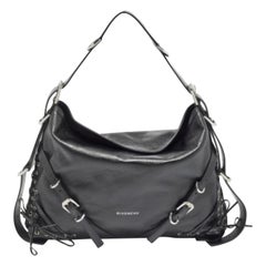 Givenchy Borsa a tracolla media Corsetto Voyou in pelle nera