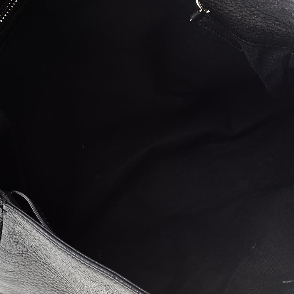 Givenchy Black Leather Medium Pandora Pure Flap Top Handle Bag 1